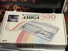 Vintage Commodore Amiga 500 Computer System in box NTSC Tested!