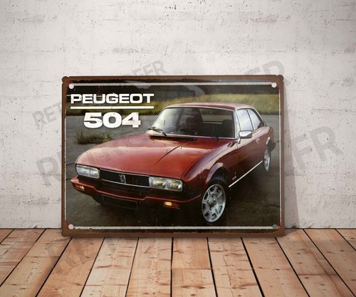 Plaque métal vintage - , peugeot
