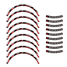 AUTOCOLLANTS STAR SAM ® JANTES TREK BONTRAGER FOND NOIR ADHÉSIF VTT 26 POUCES