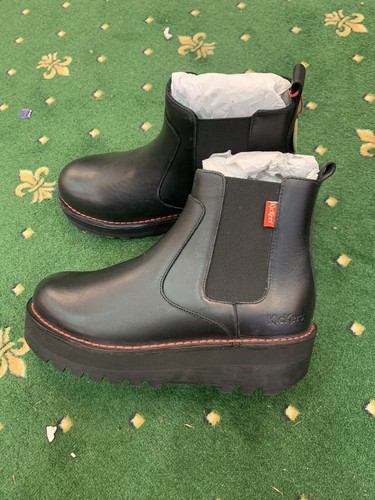 Bottines plateforme kickers - bottines,