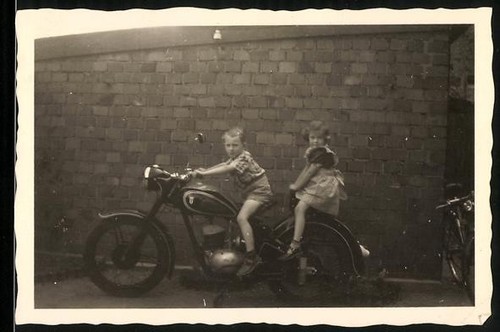 Photographie moto dkw - photographie,