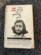 UNIQUE Anne Frank: the diary of a young girl, Cardinal Edition 38th Printing
