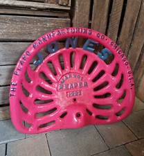 SIÈGE TRACTEUR SIÈGE TRACTEUR ANCIEN SIÈGE TRACTEUR ROUGE STYLE ANCIEN FONTE