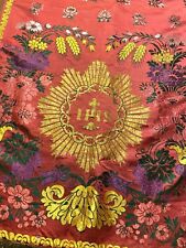 Exceptional 19th Century Lutrin Veil & 1st Half & Silk & Liturgy 