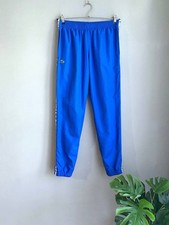 Lacoste Sport Logo Stripe Men's Blue Joggers, Size M