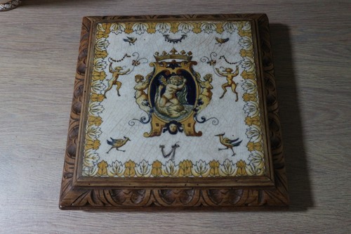 Ancien dessous plat gien - de,