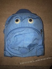 Unique. Kipling Faster Blue Rolling/Carry On Bag. No Monkey Accent.