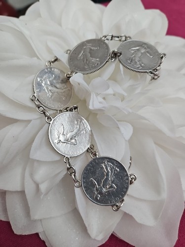 Bracelet argent semeuses - bracelet,