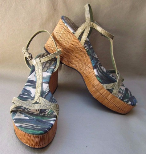 Nine west platform - "nine,