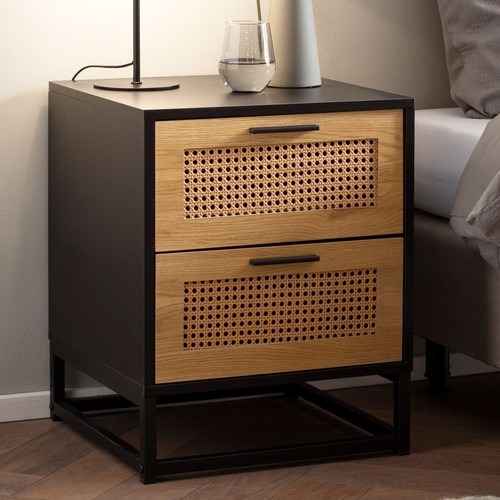 Finebuy table chevet bois - chevet,