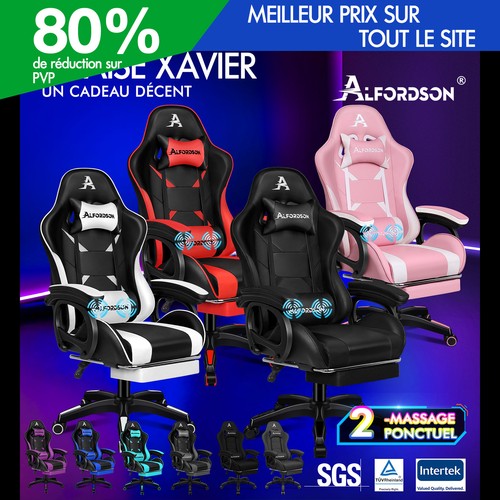 Alfordson chaise gaming avec - alfordson,