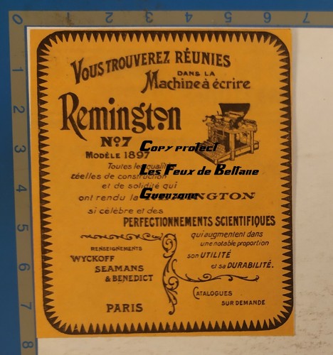 Machine ecrire remington - ecrire, n°