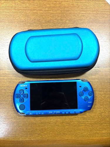 Console psp 3000 bleue testée - psp-3000,