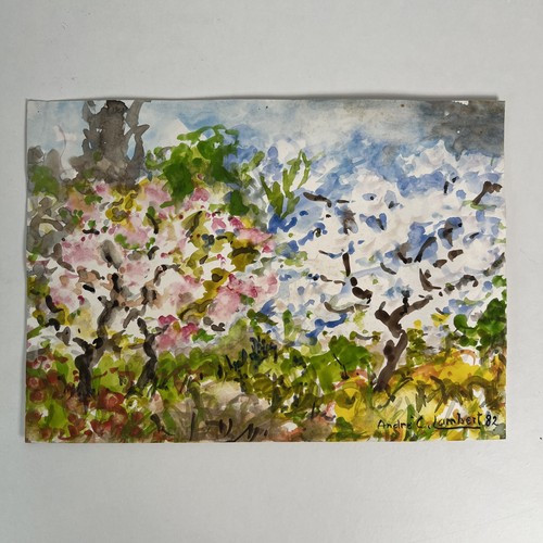 Tableau aquarelle paysage - tableau,, aquarelle,
