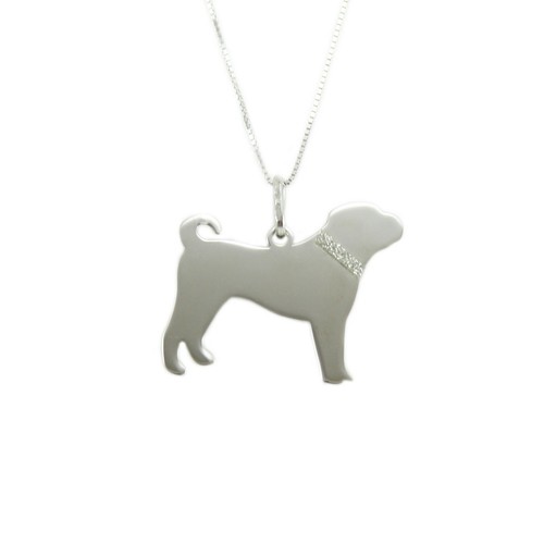 Collier avec pendentif race - pendentif,