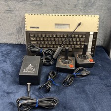 Atari 800xl Computer / Power Supply / Joystick / Switch Box Powers On, Untested