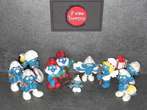 Lot figurines schtroumpf - 10,