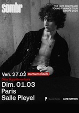 Places de concert pour Sombr - Salle Pleyel