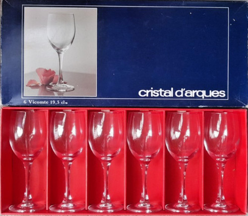 Cristal arques verres a - cristal,