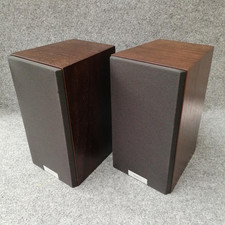 Tannoy Revolution XT Mini Pair Speaker Brown Bookshelf Audio Equipment Working