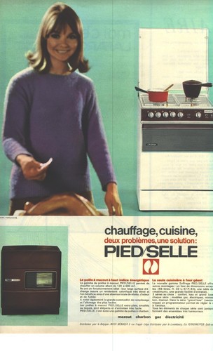 Publicite 1967 pied selle - , pied/selle