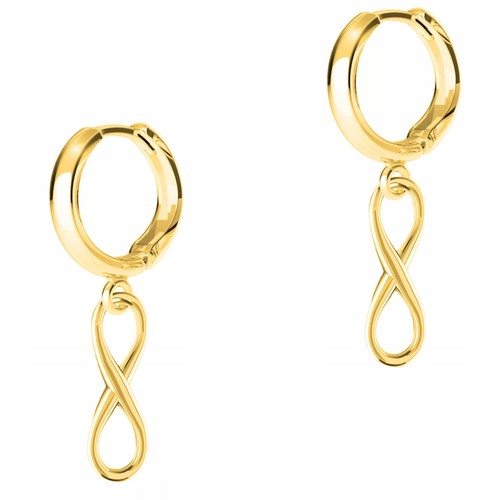 Boucles oreilles infini en - d'oreilles,