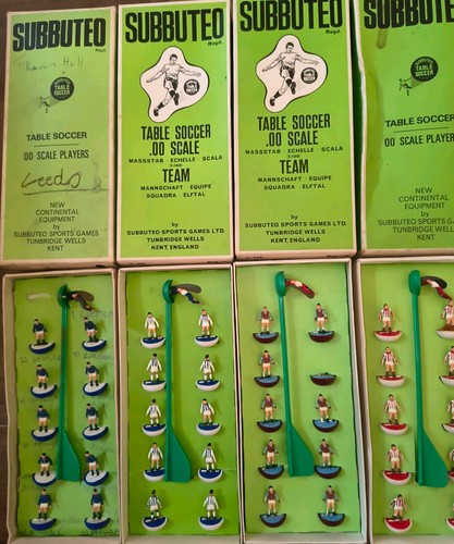 Subbuteo spare players - spare, teams