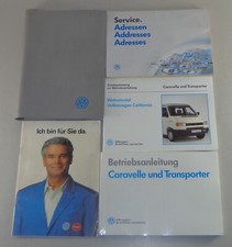 Board folder + operating instructions VW Bus T4 California status 1991