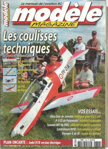 Modele mag 658 plan jodel - mag,
