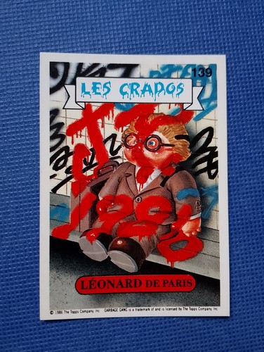 Les crados carte numéro 139 - crados,