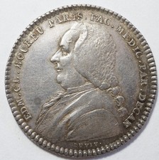 RARE JETON ARGENT DE