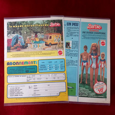 Lot 2 publicités 1976 BARBIE