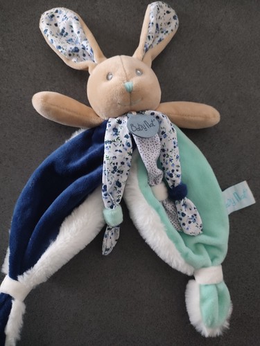 Doudou plat lapin - doudou, poupi