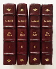 Histoire de Gil Blas de Santillane - Lesage - Librairie des Bibliophiles 1879