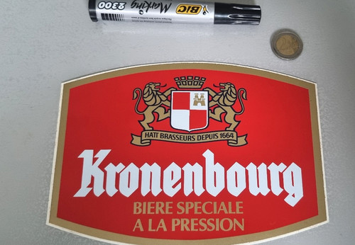 Kronenburg beer advertising