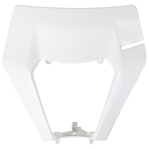 Ufo headlight mask white ktm - ufo,