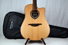 LAG TRAMOTANE HYVIBE THV10DCE "SMART" GUITAR, W/ SOFT CASE, Int'l Buyer Welcome