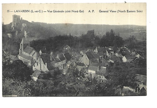 Lavardin vue generale cote - lavardin,