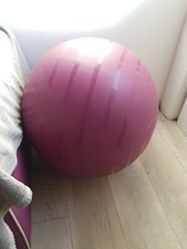 BALLON GYMNASTIQUE DOMYOS TYPE SWISS BALL violet taille 2  