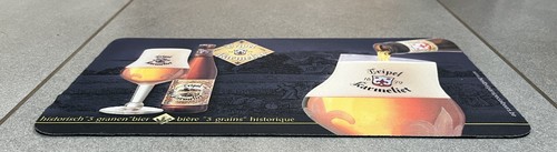 Tapis bar bleu biere belge - biere,