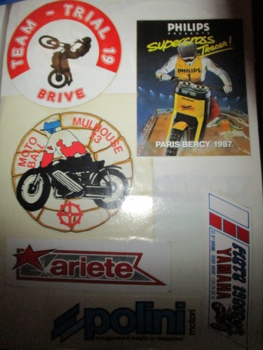 Autocollants moto super - autocollants,