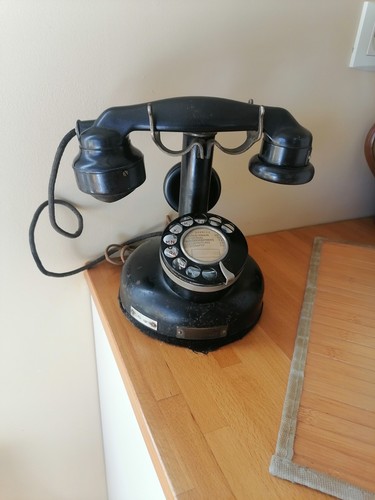 Téléphone ancien ptt - téléphone, à