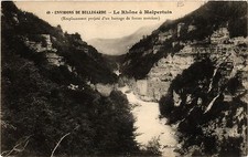 CPA BELLEGARDE Env. Le Rhone a Malpertuis (382424)