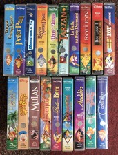 Lot de 19 VHS Disney