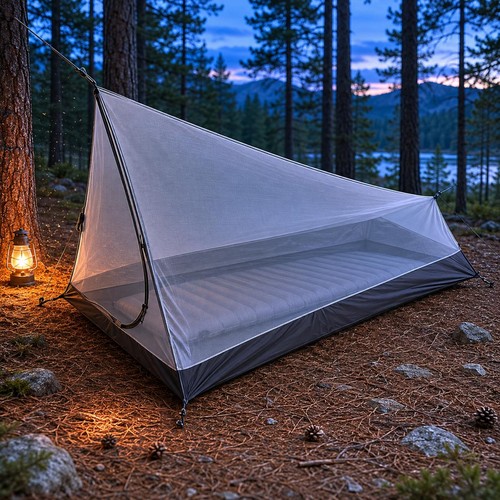 Tente solo mesh base noire - solo, en