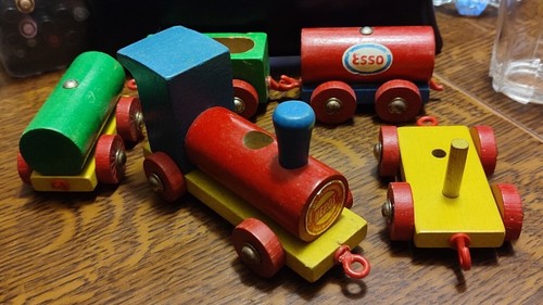Petit train bois - train,