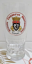 VERRE EMAILLE ANCIEN BIERE