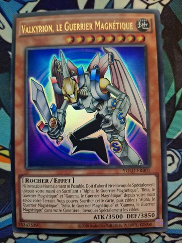 Carte valkyrion le - carte, yu-gi-oh