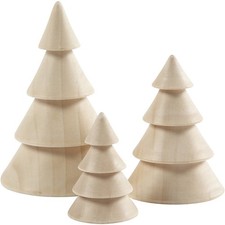 Sapins de Noël en bois