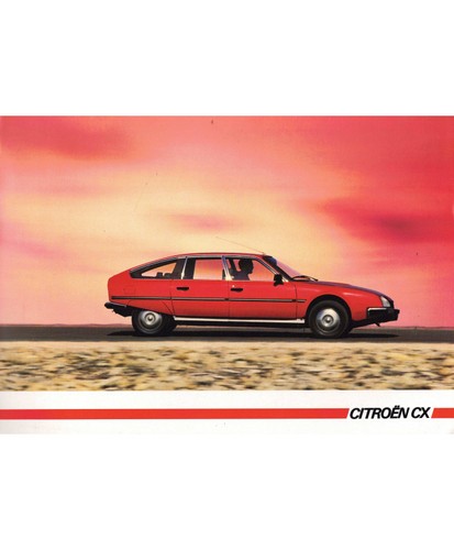 Brochure citroen cx - brochure,